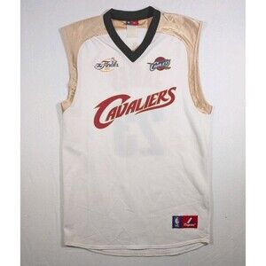 VTG Majestic '07 NBA Finals Cleveland Cavaliers LeBron James # 23 Jersey Mens Lg